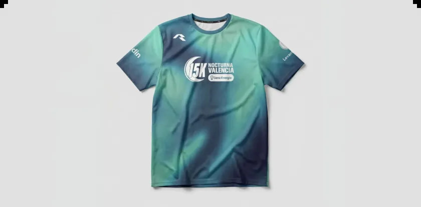Camiseta de la 15K Nocturna Valencia