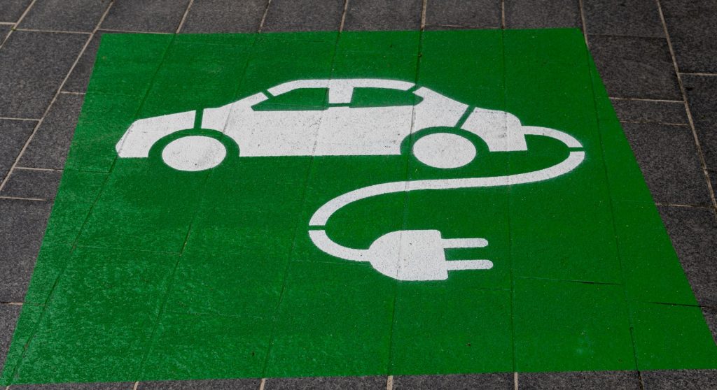 batería de coche eléctrico