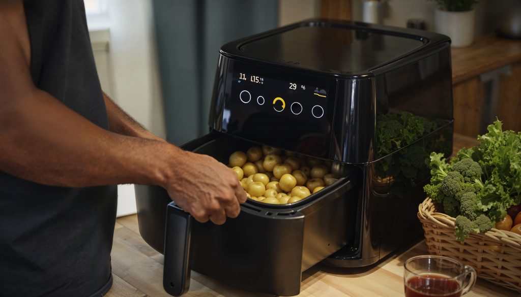 cuánto consume una air frayer