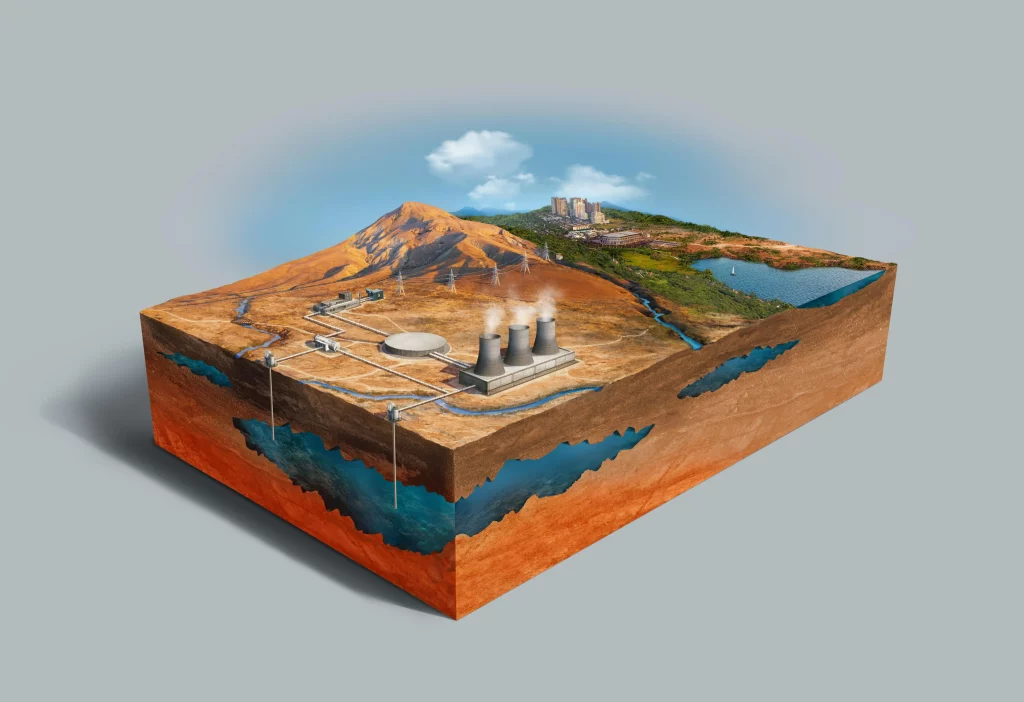 energía geotérmica