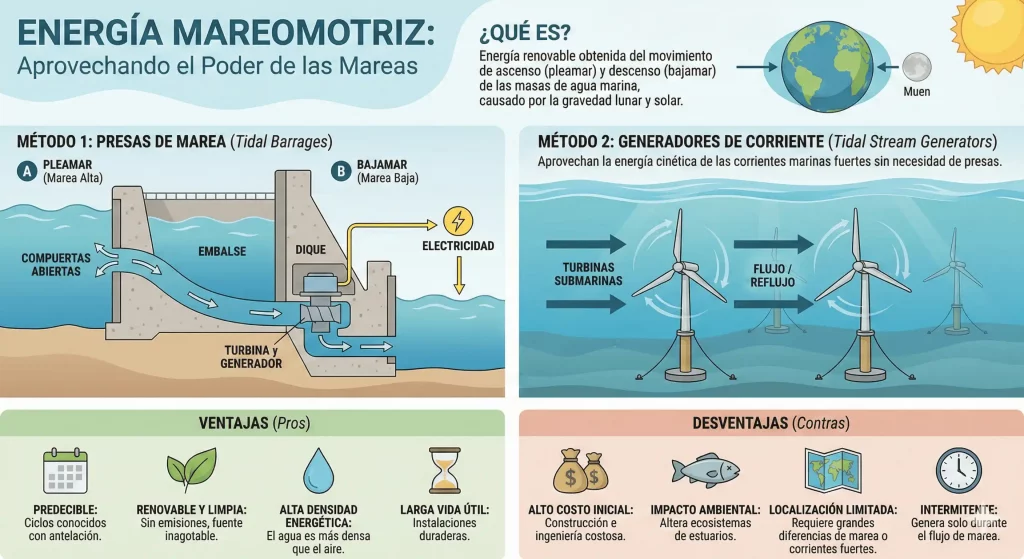 energía mareomotriz